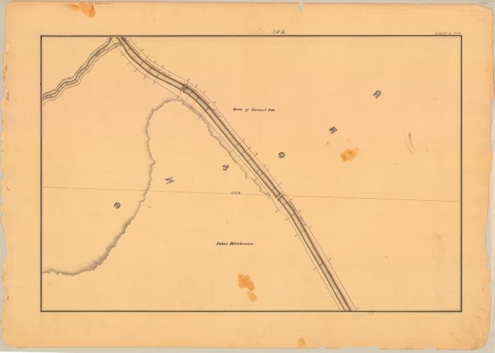 Chenango Canal Survey, Oxford showing Cole and Blackman 