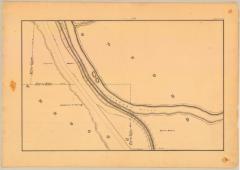 Chenango Canal Survey, Norwich and Oxford showing Chenango River and Town Line 