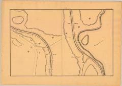 Chenango Canal Survey, Oxford showing two views of Canal, Metcalf, Tenbroeck and Warn’s Pond 