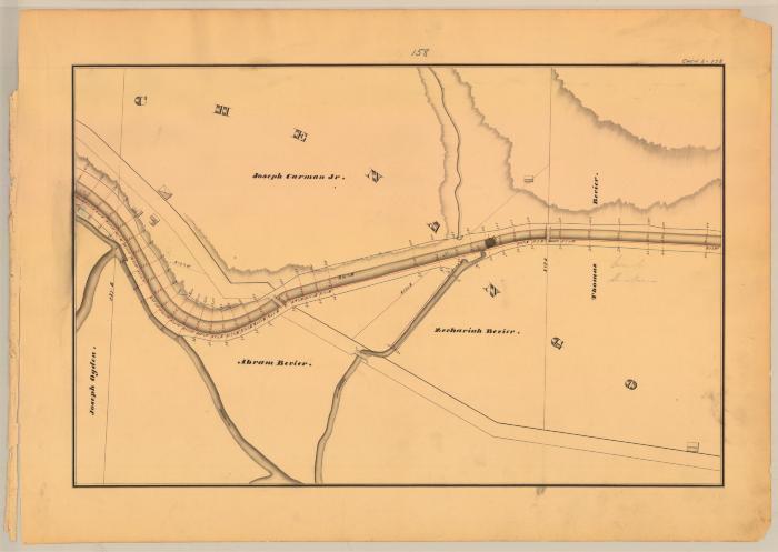Chenango Canal Survey, Chenango showing Carman and Bevier 