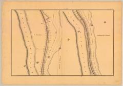 Chenango Canal Survey, Chenango showing two views of the Canal, Lock No. 106 and Chenango River 