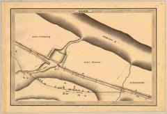 Erie Canal Survey, Glen showing Mohawk River, Dam and Auries Kill 