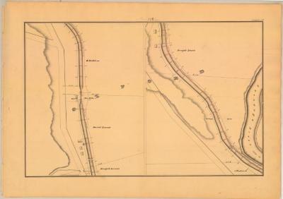 Chenango Canal Survey, Oxford showing Rathbone, Loomis and Lock No. 102 