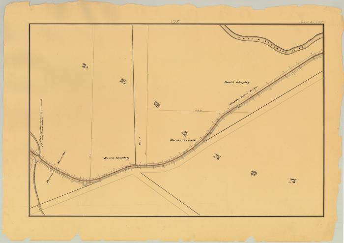 Chenango Canal Survey, Lebanon showing Kingsley Brook Feeder, Shapley and Sherrill 
