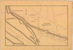 Chenango Canal Survey, showing Chenango River, Lewis Mills, Lock No. 112 and the Village of Binghamton 