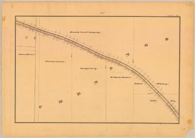 Chenango Canal Survey, Chenango showing The Branch Canal Company, Greene and Ely 
