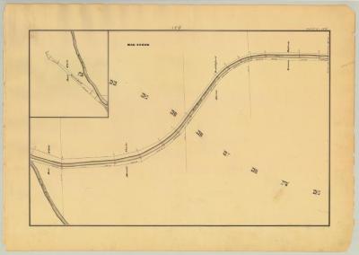 Chenango Canal Survey, Sherburne showing Mad Brook Channel and Bullock 