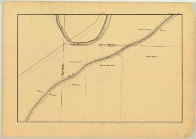 Chenango Canal Survey, Eaton showing West Branch Feeder, and the Eaton, Lebanon and Hamilton Town Lines 