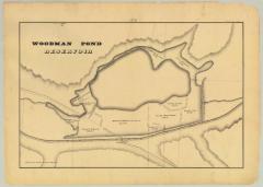 Chenango Canal Survey, Madison showing Woodman Pond Reservoir and Welton 