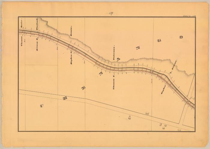 Chenango Canal Survey, Chenango showing Woodcock and Dickerson 