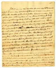 Four page letter from John Leake to Robert W. Leake, 1775