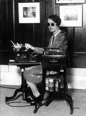 Blind Stenographer