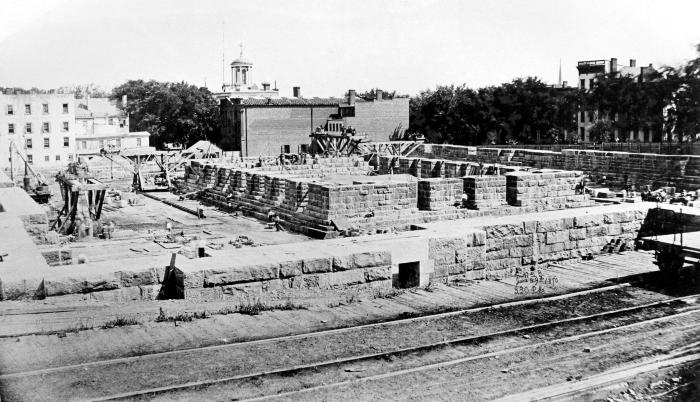 Construction. Condition of the New York Capitol, Photograph No. 21