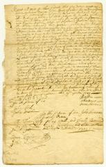 Indian deed to Engeltie, wife of Stephanus Gasherie, for a tract of land along Roundout Kill, Ulster County