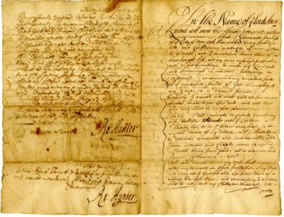 Probated will of Coenradt Ten Eyck, 1698