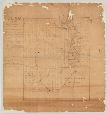 Map of the late Onondaga Reservation, 1795. Map #210