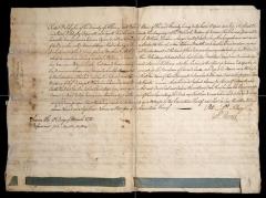 Deed from Mohawk Indians, 1751