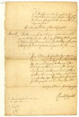 Petition of Ronald Campbell for land, 1738