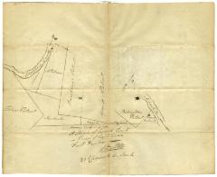 Map of land near Fort Hunter on the Mohawk river, 1790