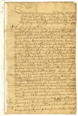 Return of a survey for Cornelius Dubois of two tracts of land