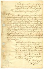 Petition of Edward Clarke, praying a patent for 600 acres of land