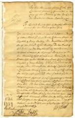 Warrant for patents for the Bradleys, and certificate