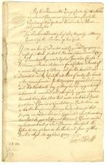 Warrant for a patent to Edward Collins and others