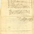Table of fees for the ferry between the townships of Rye and Oysterbay