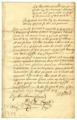 Warrant for a patent to Edward Clarke