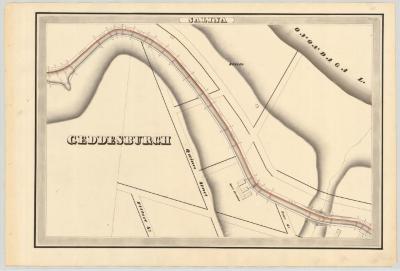 Erie Canal Survey, Salina showing Geddesburgh