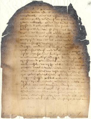 Letter from the directors at Amsterdam to Petrus Stuyvesant
