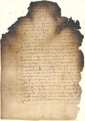 Affidavit of Michael Bergier concerning Cornelis Melyn