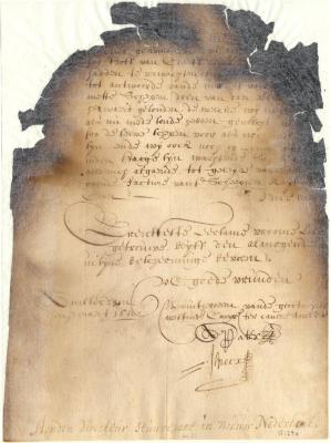 Letter from the directors at Amsterdam to Director General Stuyvesant