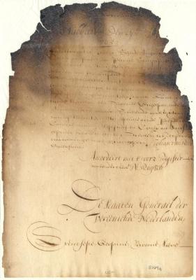 Resolution of the States General recalling Director General Stuyvesant