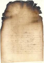 Resolution concerning the granting of land