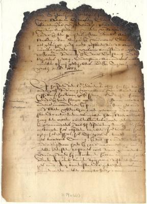 Indian deed for Nyack on Long Island