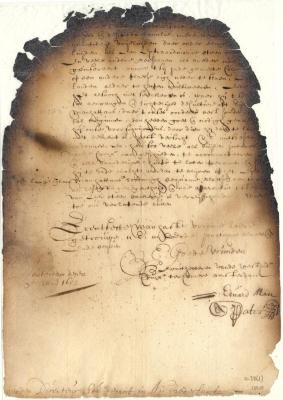 Letter from the directors to Petrus Stuyvesant concerning Johan de Hulter