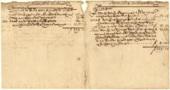 Accounts of Daniel de Sille