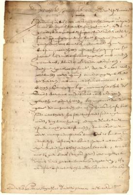 Letter from the directors in Amsterdam to Petrus Stuyvesant