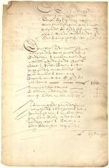 Account concerning the petition of Cornelis Martensz