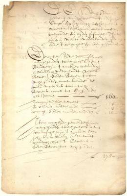 Account concerning the petition of Cornelis Martensz