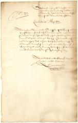 Resolution allowing Adriaen Blommaert to undertake a voyage to France