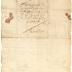 Letter of the town clerk of Heemstede to Petrus Stuyvesant