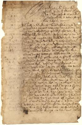 Journal of Petrus Stuyvesant's visit to the Esopus