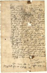 Letter from the town of Hempstead to Petrus Stuyvesant