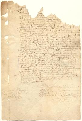 Letter from Andries Louwerensen to Petrus Stuyvesant