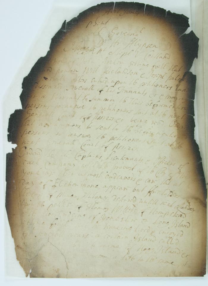 Council minutes, September 22, 1683