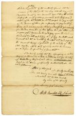 Assembly order regarding payment of fines and amercements, 1789