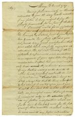 Letter from Jacob Henry Wendell, 1789