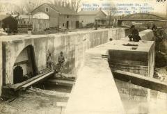 Champlain Canal: Locks 7 and 8 and prism, Port Edward to Dunhams